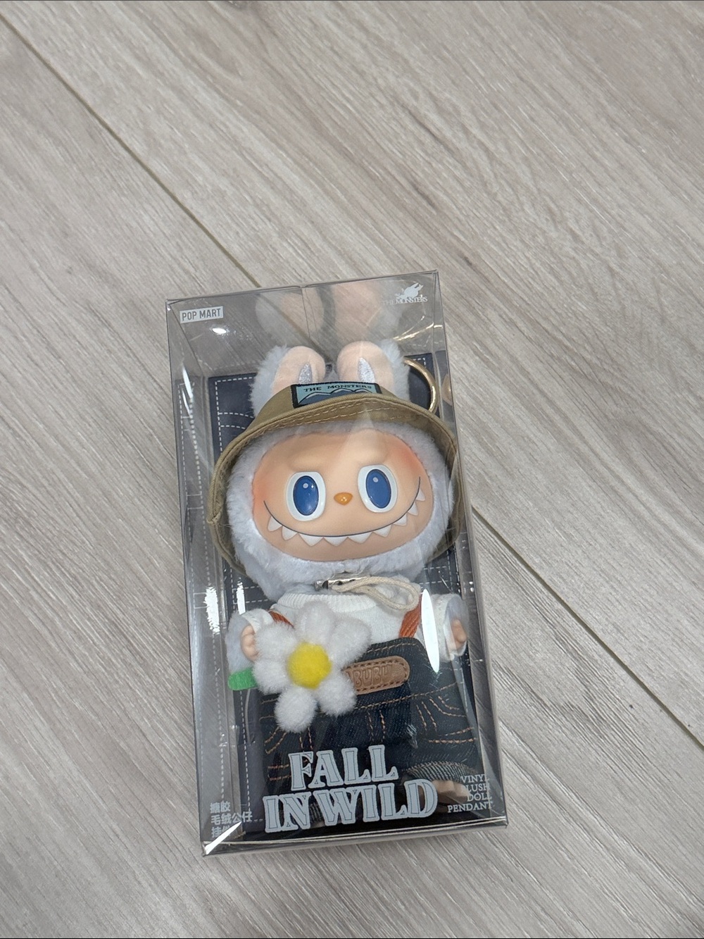 Fall in Wild Labubu Plush Keychain by POP MART